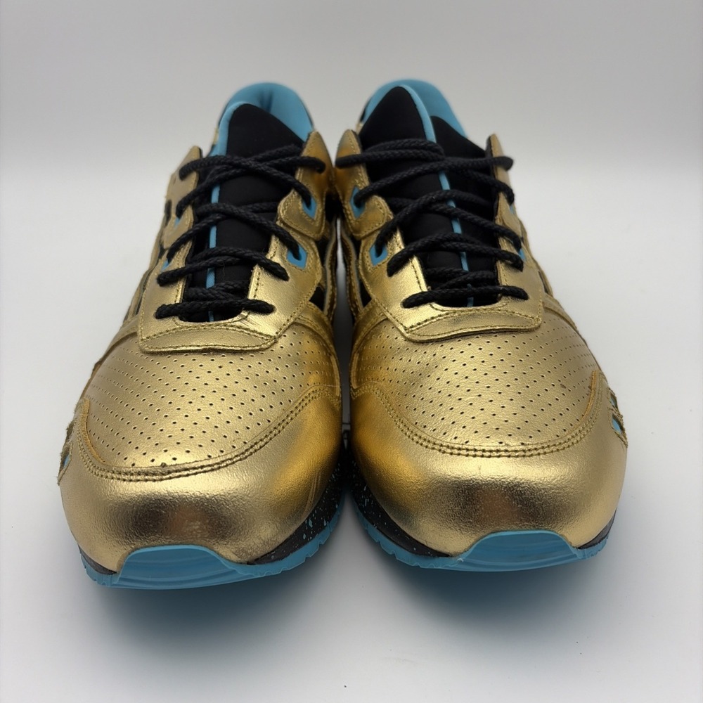 ASICS Gel Lyte 3 Wale Villa Intercontinental Champion Gold H63KK-9494 Mens 11.5 - Picture 5 of 11